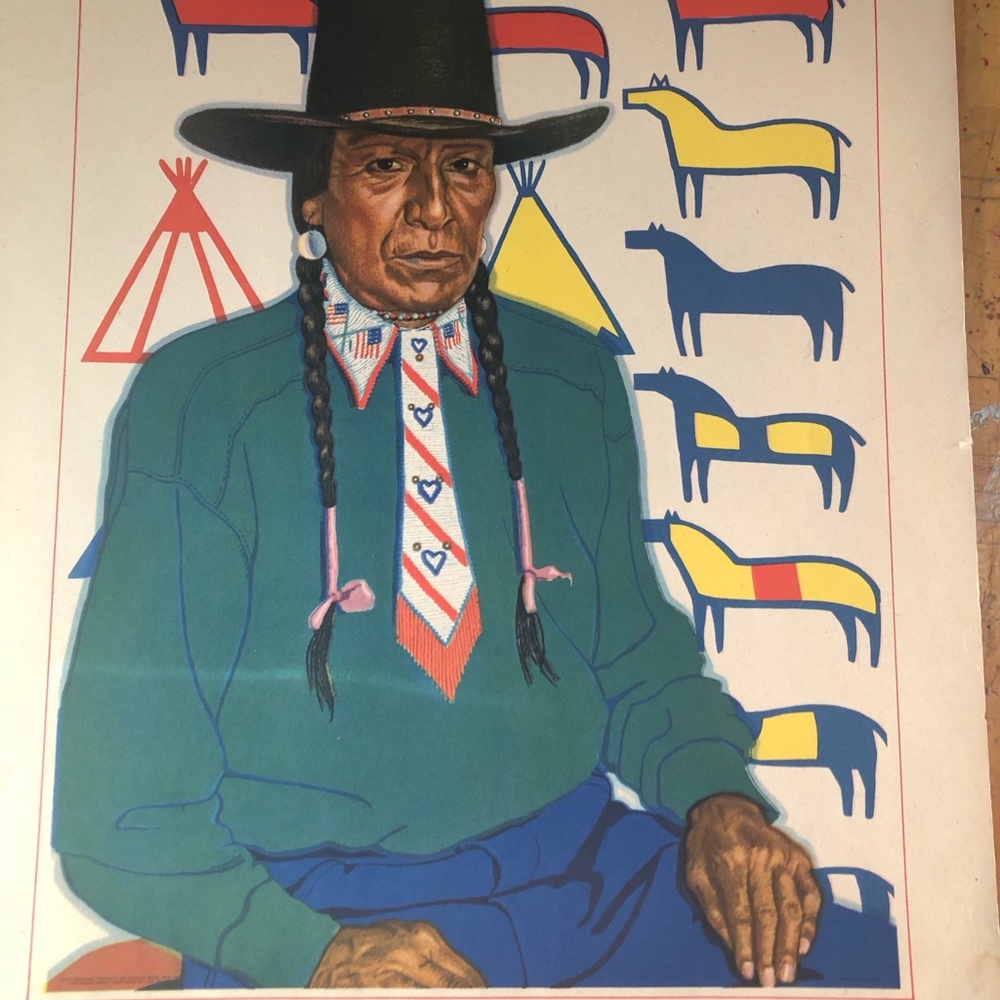 Vintage Winold Reiss Print